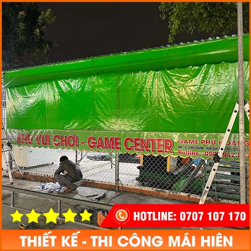 Dự án thi công mái hiên